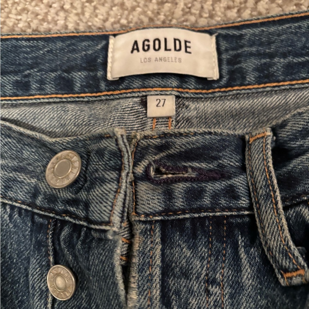 Agolde Riley Crop Jeans - Picture 2 of 2